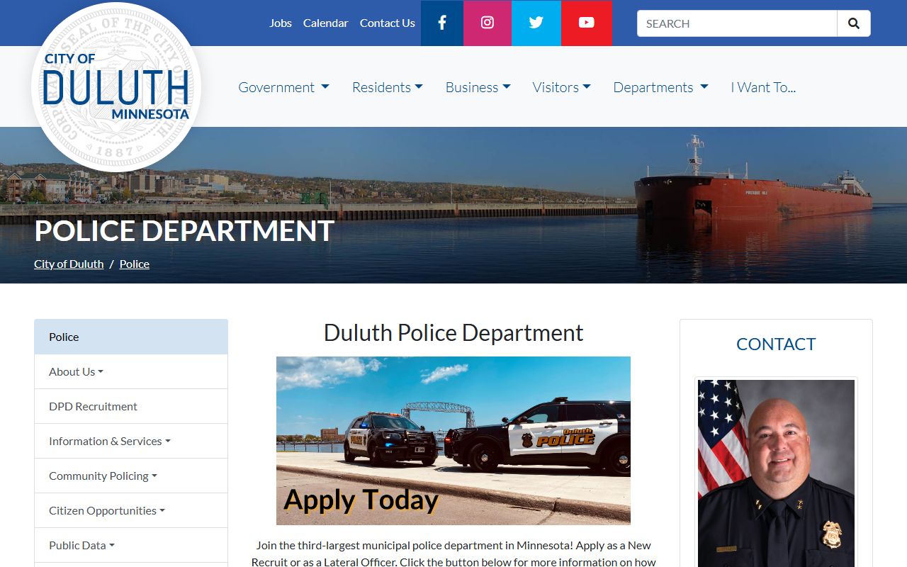 Duluth busted mugshots police department website