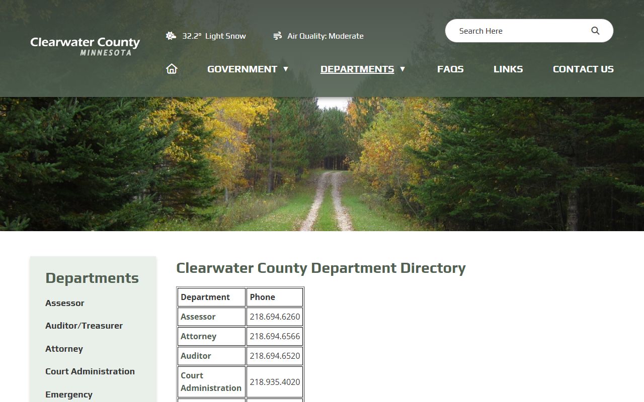 Clearwater County busted mugshots Sheriff's Office page