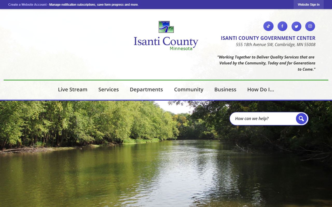 Isanti County busted mugshots county website