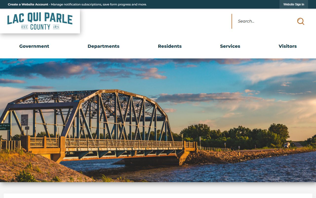 Lac qui Parle County busted mugshots county website