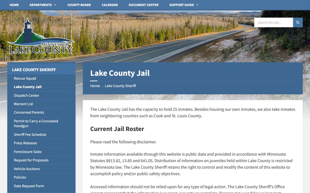 Lake County busted mugshots jail page