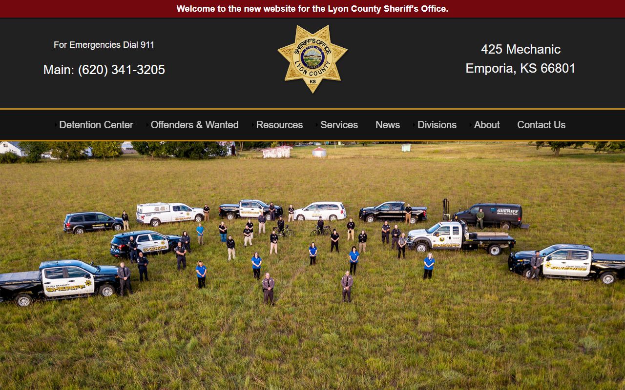 Lyon County busted mugshots sheriff office website